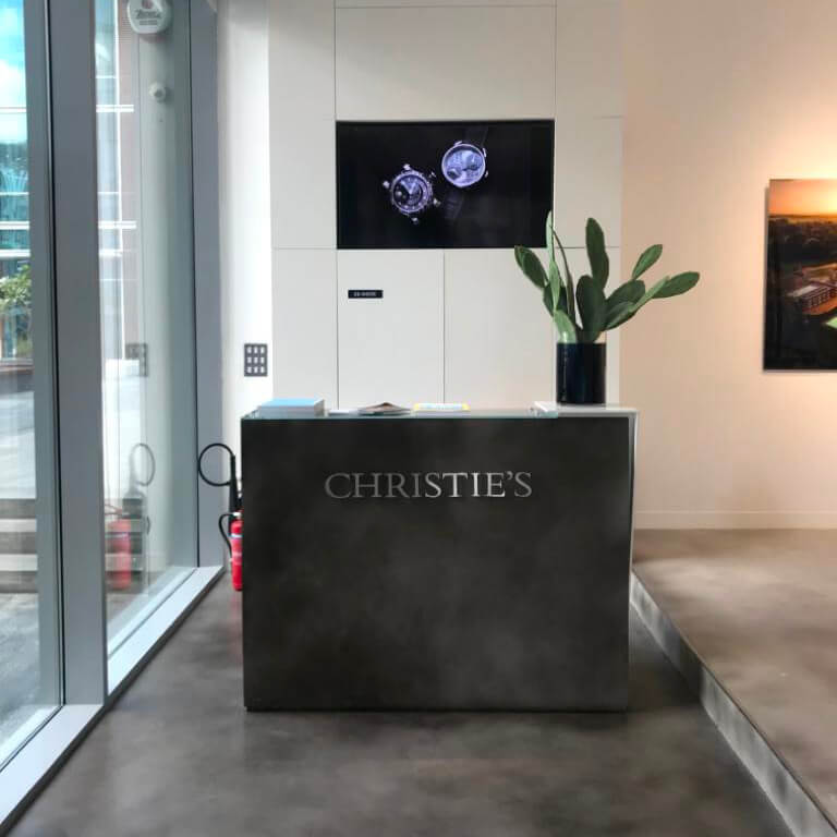 Christie1s office gallery design by kg design main
