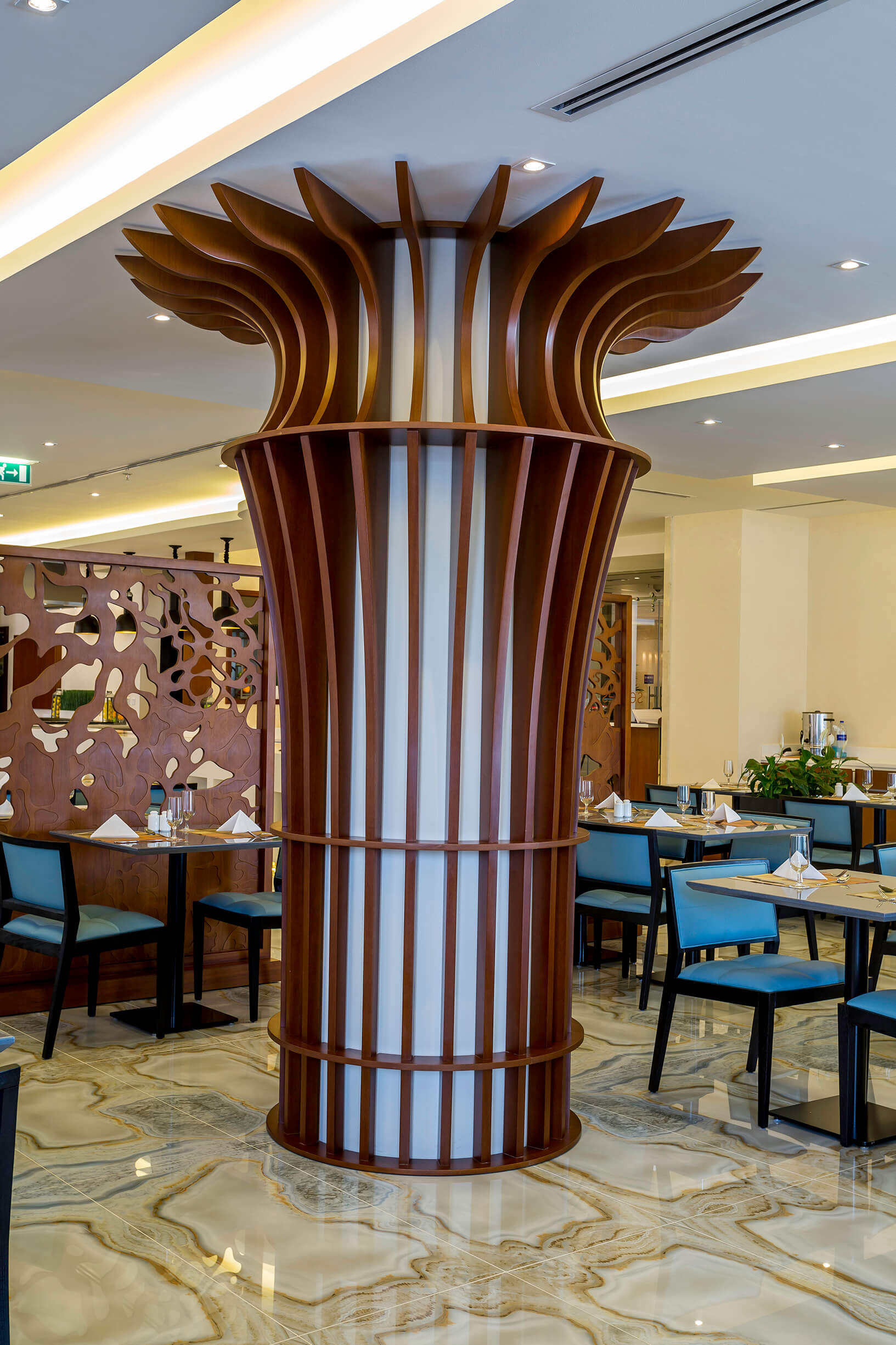Interior design of mercure gold hotel by kg design studio photo 11