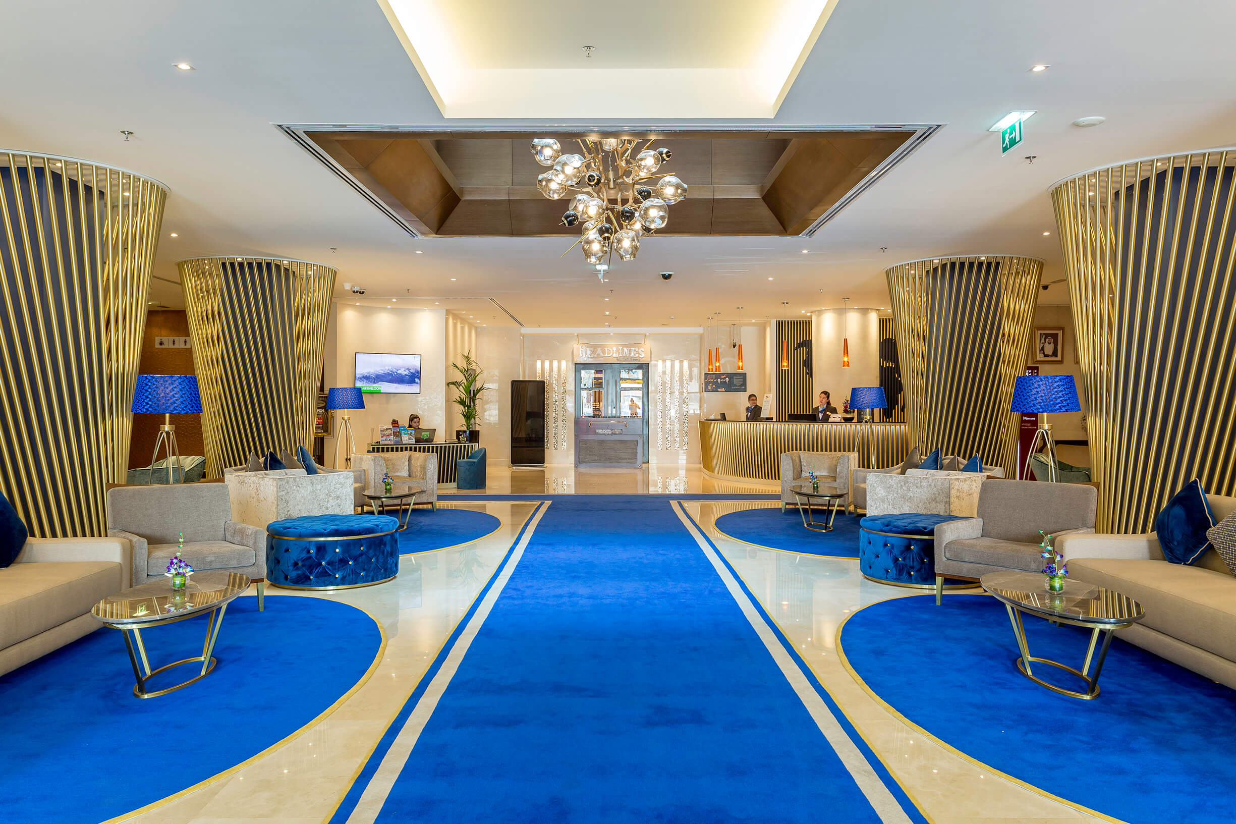 Interior design of mercure gold hotel by kg design studio photo 21