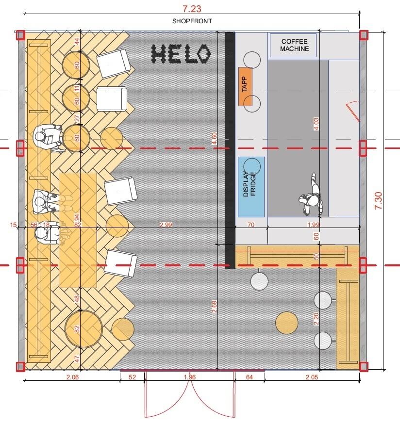 Beacon coffee shop design by kg design photo 6