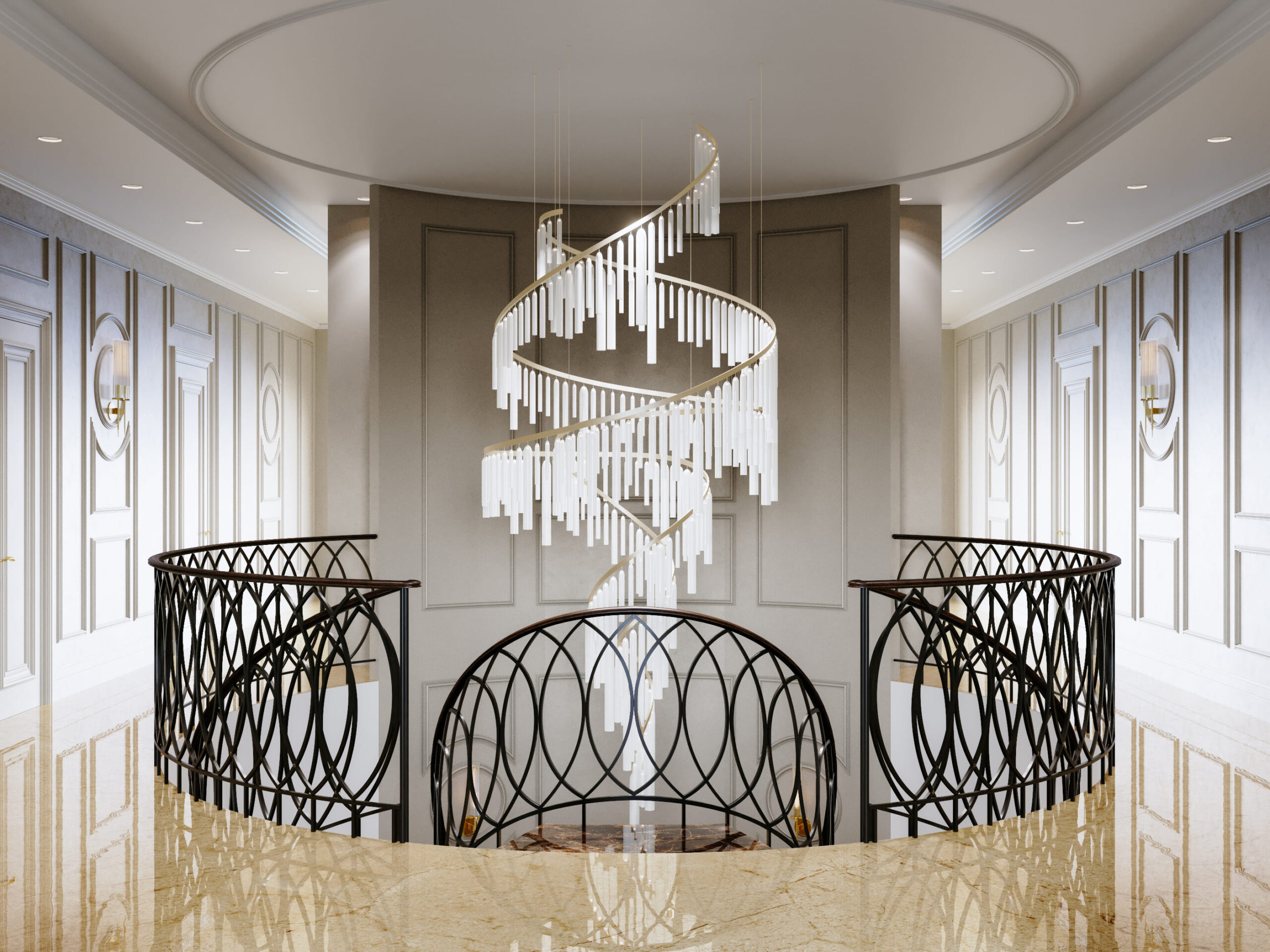 Interior design of AMR Villa by KG Design Hall