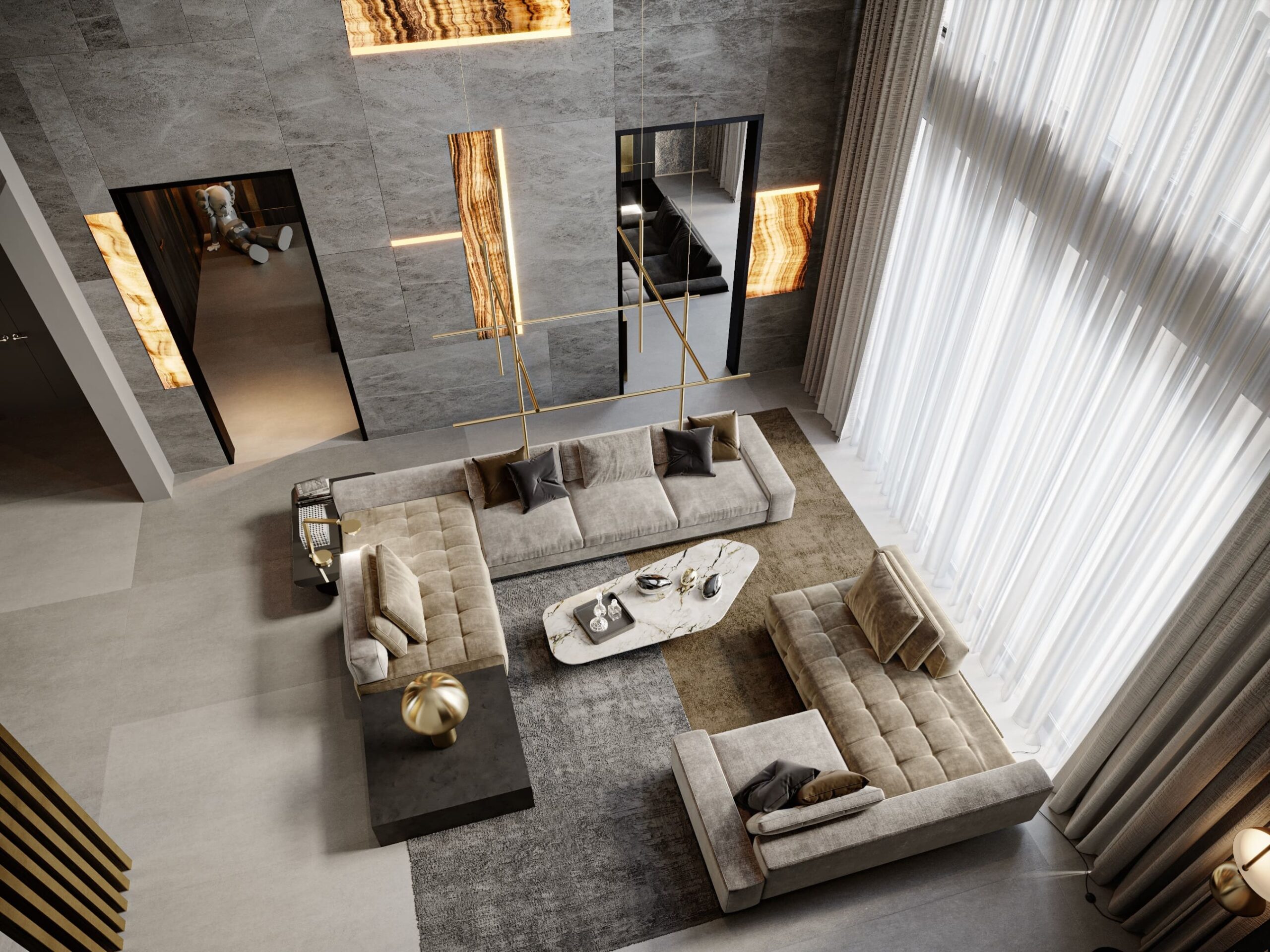 Interior design rad villa dubai hills by kg design