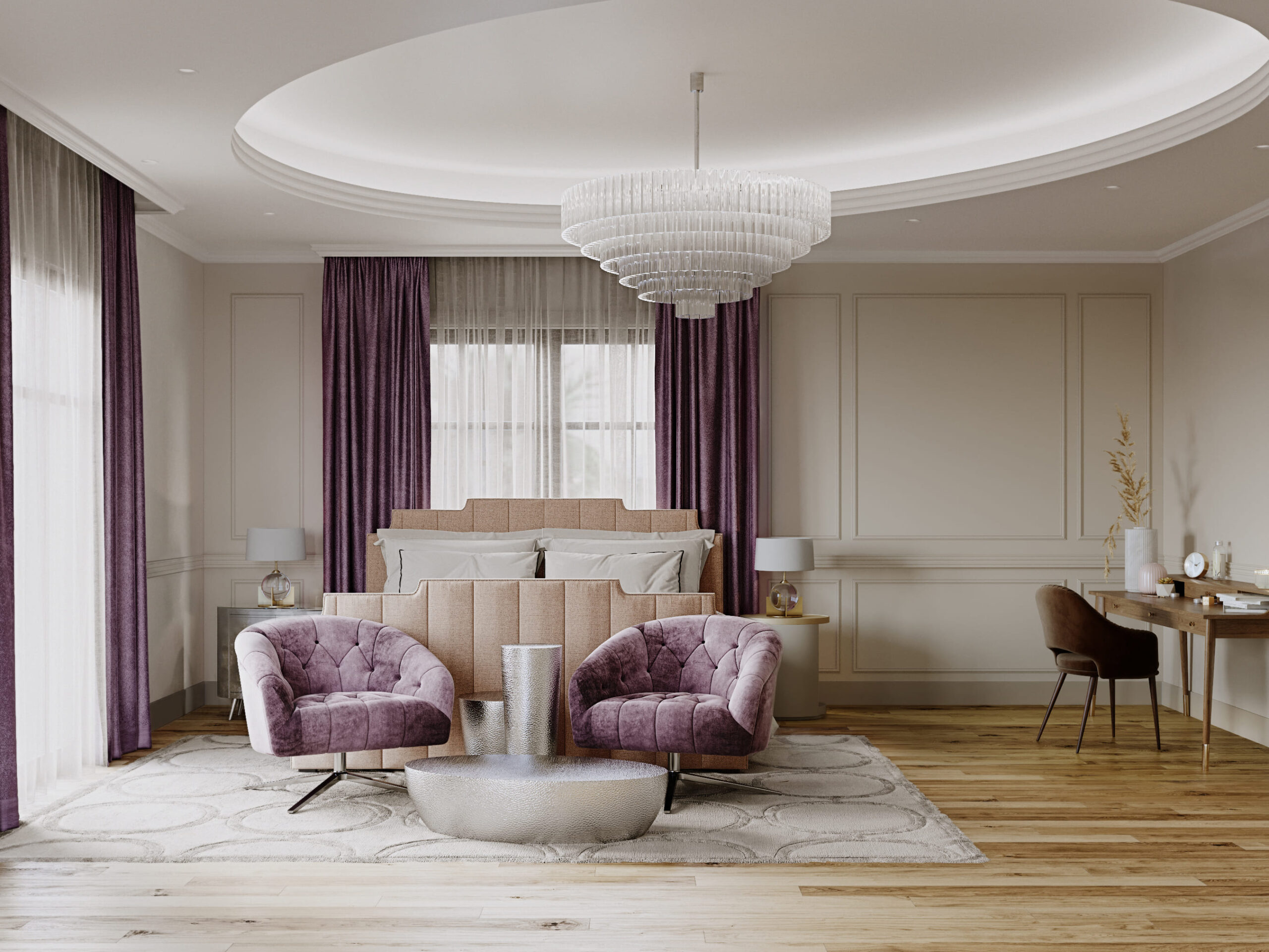 Interior design of AMR Villa by KG Design childrens room