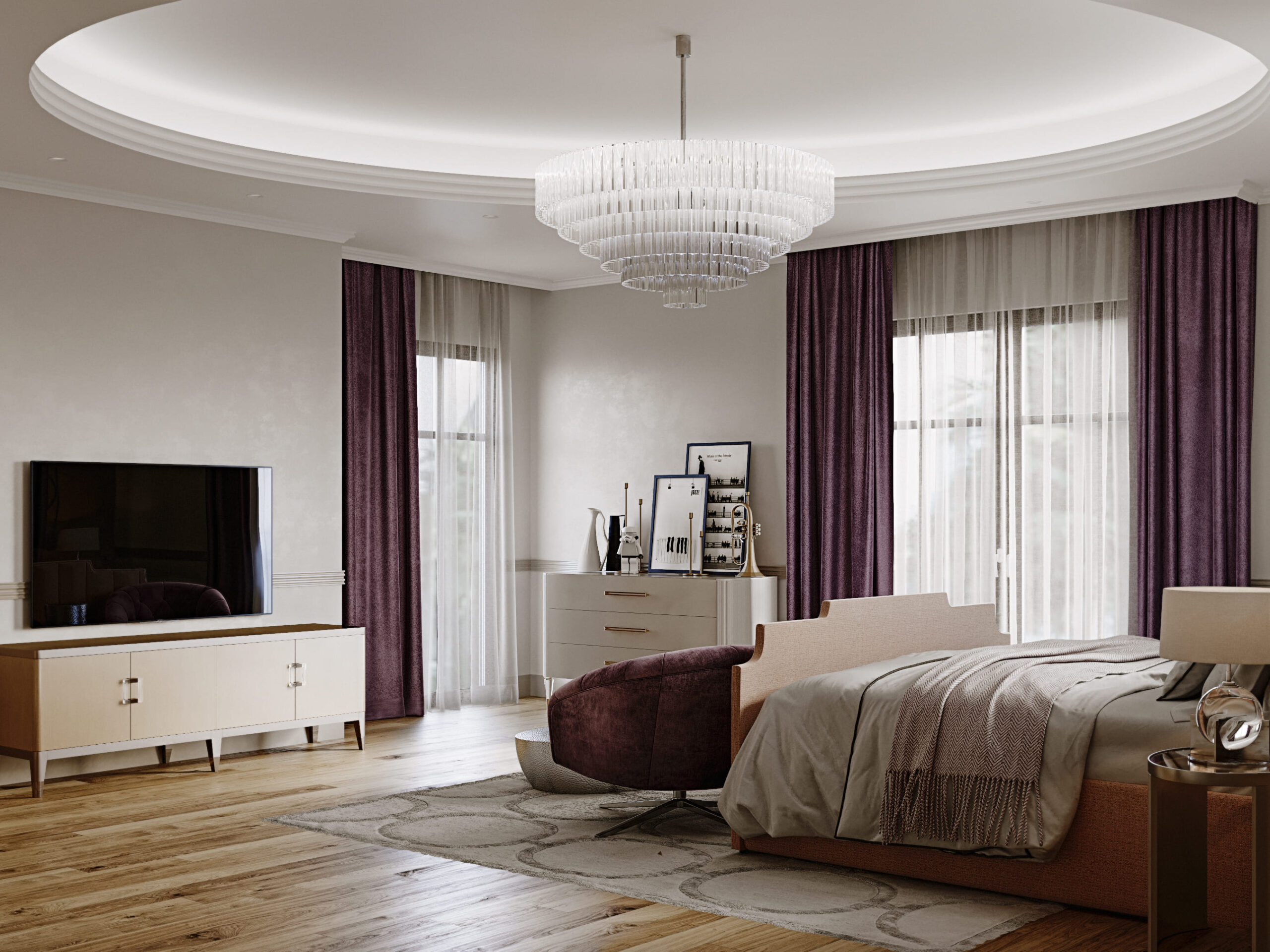 Interior design of AMR Villa by KG Design children's room photo 3